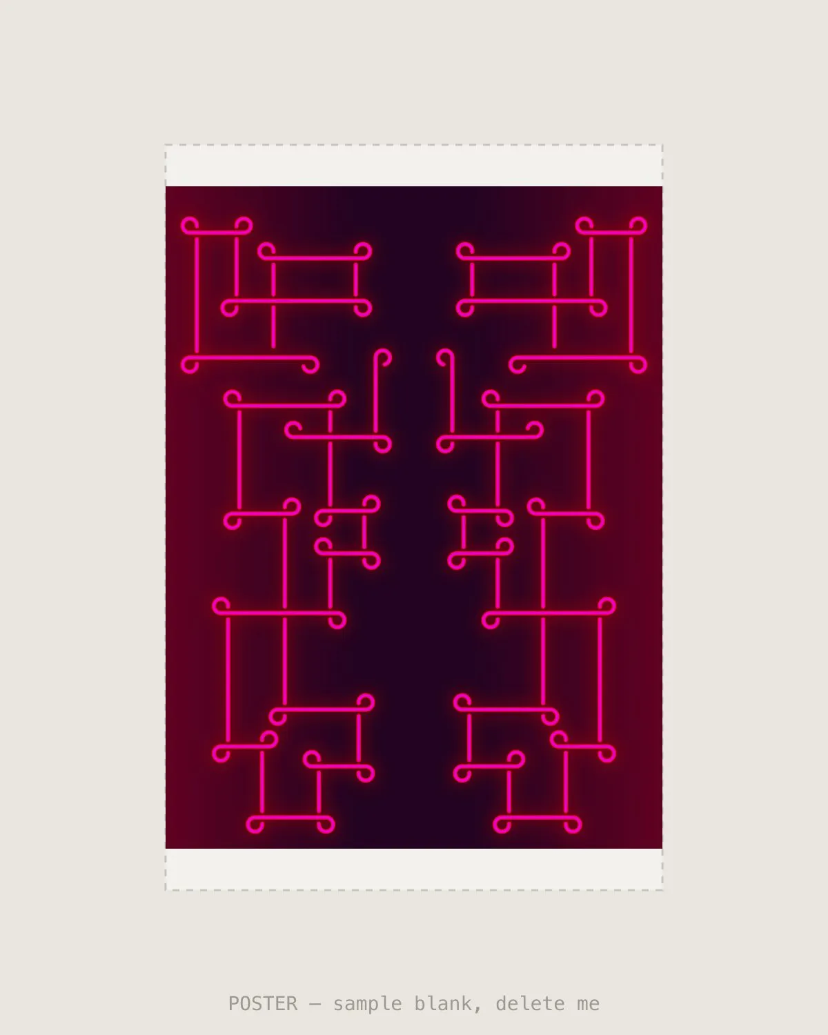 Pink Panthers XIII — Giclée print, A2 (420×594mm)