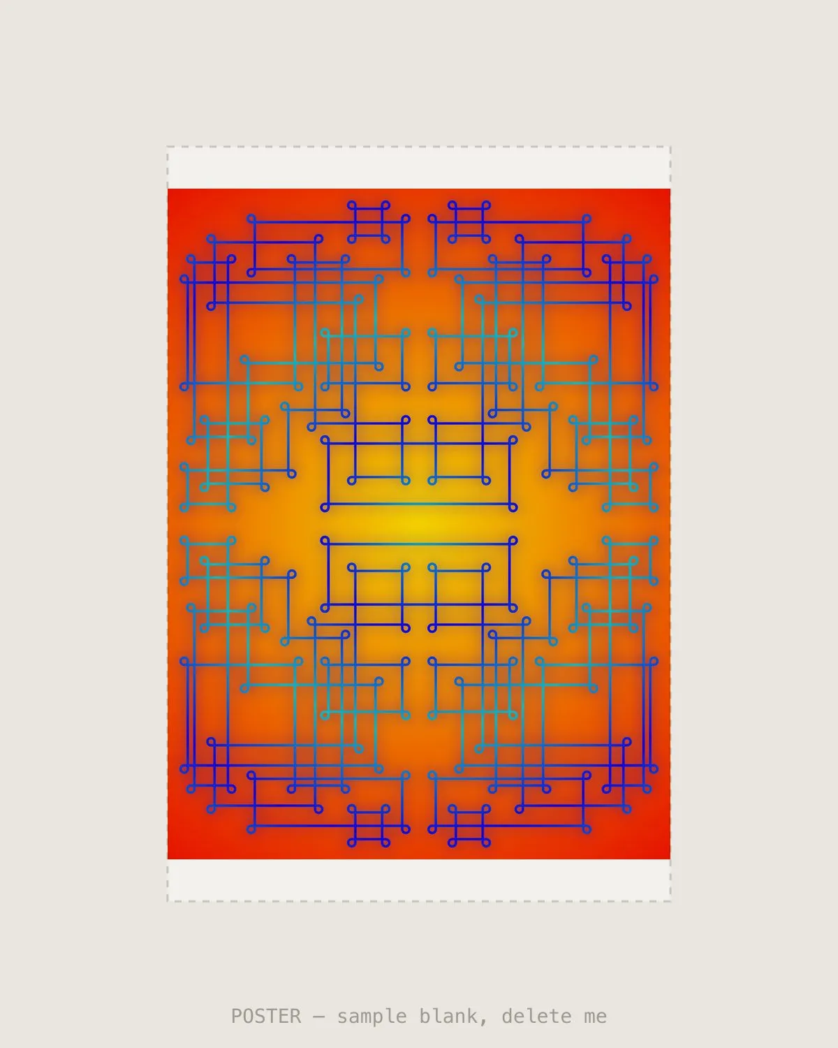 Sungrid Ripple II — Giclée print, A2 (420×594mm)