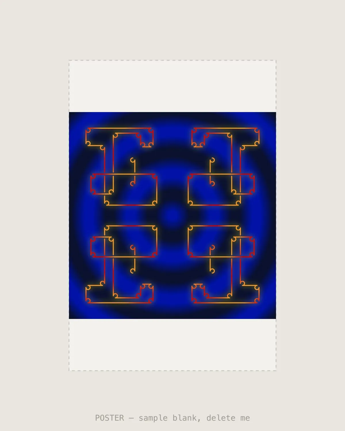 Caliper All I — Giclée print, A2 (420×594mm)