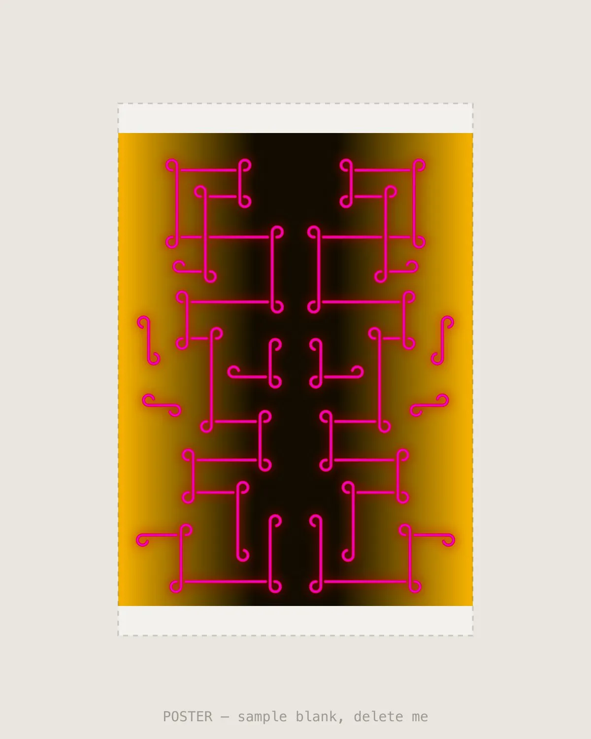 Pink Panthers VI — Giclée print, A2 (420×594mm)